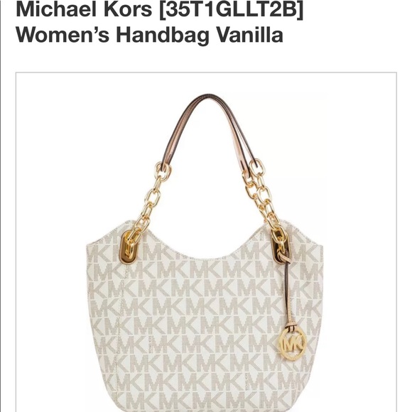 Michael Kors Handbag (35T1GLLT2B) Vanilla - Picture 4 of 4